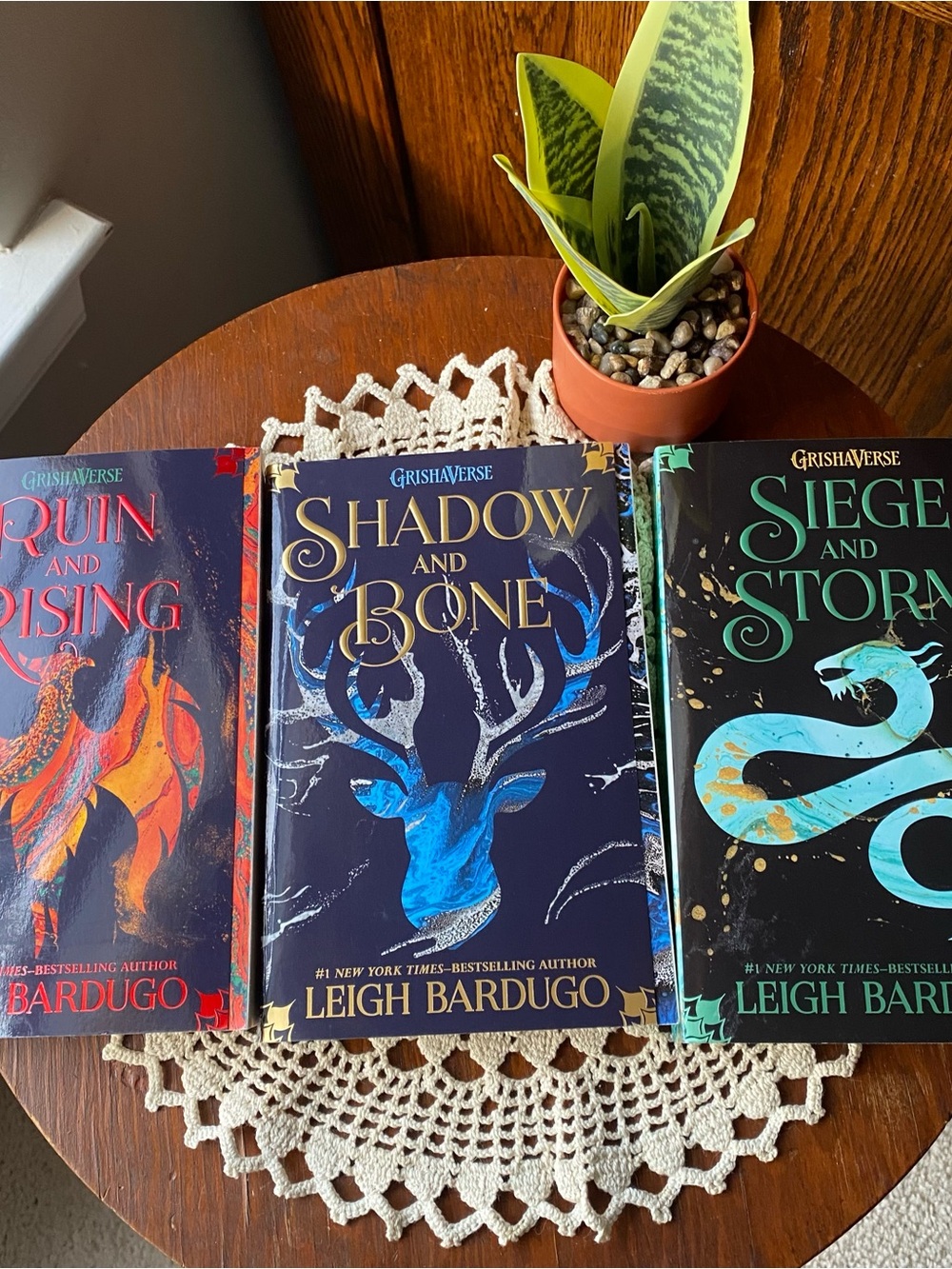 Shadow and Bone Hardcover - Blue Cover